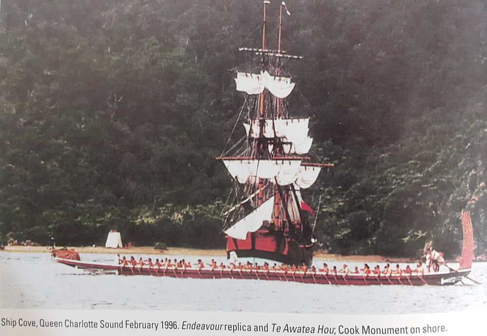Endeavour Replica And Awatea Hou Photo Shared By Maori Eco School Cruises